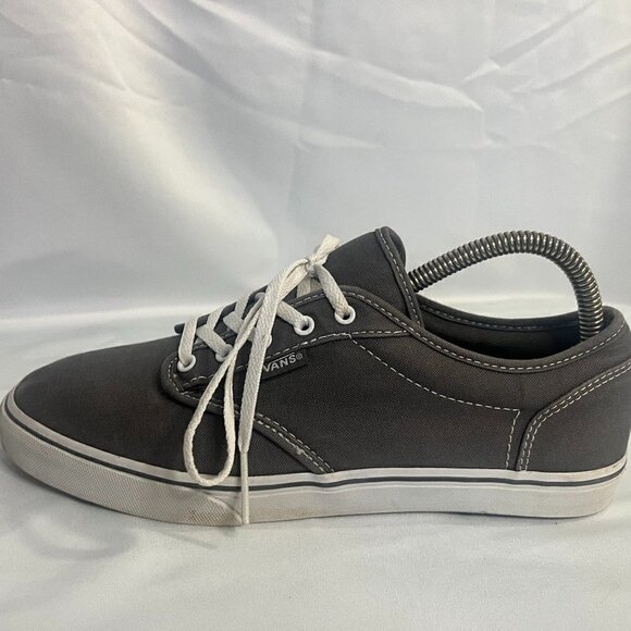 Women's Gray vans size 8 - Picture 1 of 4